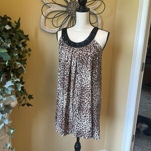 Francescas Leopard print flowy dress